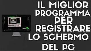 il MIGLIOR PROGRAMMA per REGISTRARE LO SCHERMO DEL PC--obs studio