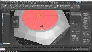 Hex nut modeling  # Smoothing Groups