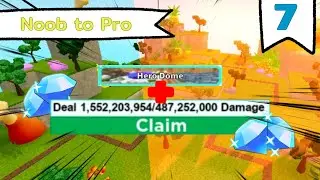 Ep7 | Claiming over 1 Billion+ DMG TASK + Completing HeroDome | Noob to Pro | All Star Tower Defense