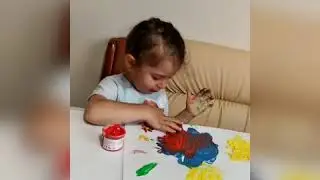 Рисование.Маргарита рисует 🎨