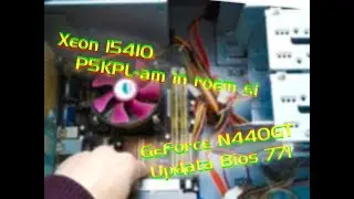 4 ядра q6600(xeon l5410) 2.4 в asus p5kpl-am in roem si+MSI GeForce  N440GT тесты в играх