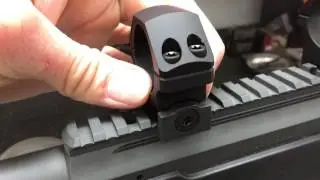 UTG PRO POI Scope Ring Review