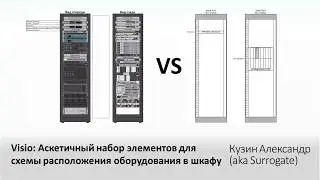 MS Visio: Аскетичный трафарет для схемы расположения оборудования в шкафу