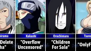 Naruto/Boruto Characters and their Searches History | AnimeSilvia
