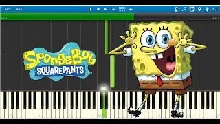 Indoors (Spongebob Squarepants) - Synthesia Piano Tutorial