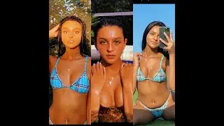 Sensual BIKINI SHOOT of ALLI ballanger hot new and popular TikToks!! video Complications!!