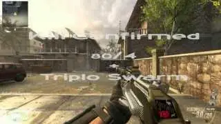 Black Ops 2 - Mapa Slums - Kill Confirmed - 80/4 - Triplo Swarm