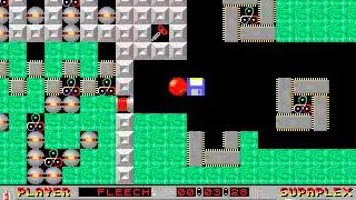Supaplex: Original Levels: Level 72: Community Work!