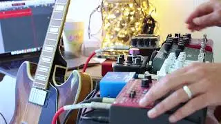 The Shape Of Sound | Playing Piano on my Pedalboard | Hvetter