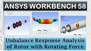 ANSYS Tutorials - Unbalanced Response Harmonic Analysis of Rotor
