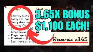 FASTEST way to get Money & XP (Phasmophobia Ascension Update)