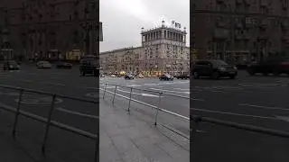 down town Moscow Christmas eve 🎄🎄🎄♥ 