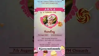 #1 Animated Invitation Card Design 
