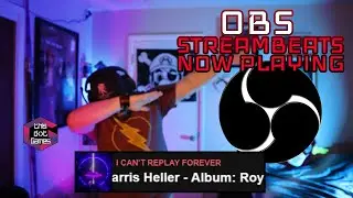 Get StreamBeats to show now playing in OBS (works with spotify too!)
