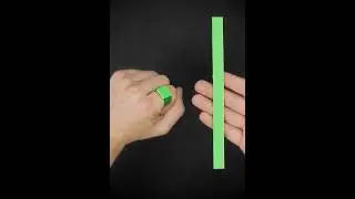 How to make a PAPER RING | Very Easy | Origami | 