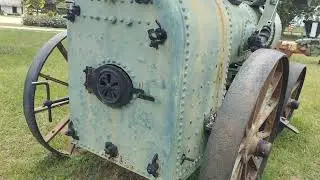 Old model tractor in Zimbabwe