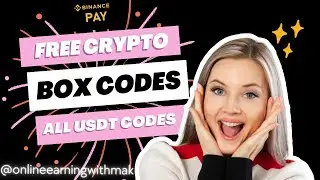 Today's Free Crypto Box Codes | BIG USDT Codes | Claim Binance Free Crypto Box Codes NOW #binance