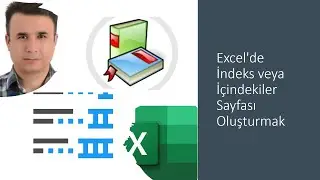 Excel'de İndeks veya İçindekiler Sayfası Oluşturmak 