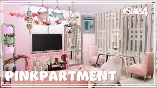 PINKPARTMENT 🏩 | No CC | The Sims 4 Pastel Pop Kit | The Sims 4 Speed Build | 