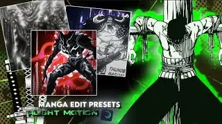 Manga edit presets alight motion xml + song | saini13edits