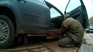 Замена порога на Форд фокус 2