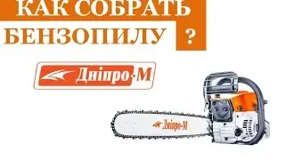 Как собрать и обкатать бензопилу