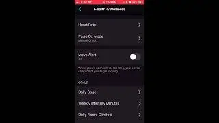 Edit Move Alert - Garmin Fenix 7 (Using Garmin Connect App)