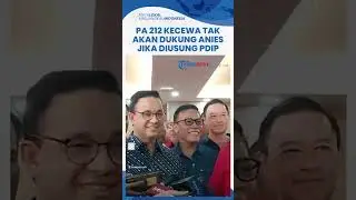 PA 212 Tegas Tak Dukung Anies Jika Gabung PDIP: Anies Perankan Sosok Terzalimi Lagi