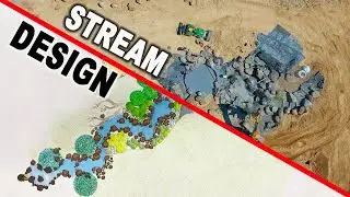 Massive Backyard Oasis - 185 Foot Long Stream Installation PART 1