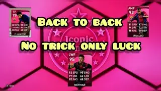 Barcelona iconic moment pack opening back to back 😱😱| pes 2021