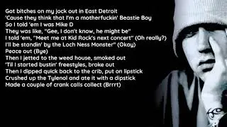 Eminem - Cum On Everybody [Lyrics] [HQ]