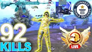92 KILLS with M416 Glacier! 🔥 My Most INSANE PUBG Mobile Gameplay Ever! 😍