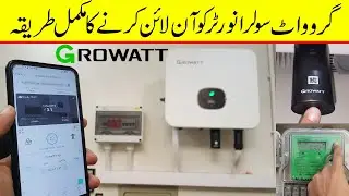 Growatt online wifi configuration by shinephone app using Hotspot mode and standard mode
