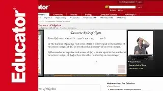 Pre-Calculus: Fundamental Theorem of Algebra