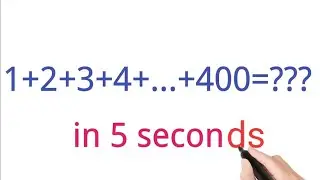 1+2+3+....+400=?