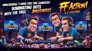 Unbelievable 7-Hour Free Fire Gameplay: Dominating Bots with the Tree Brothers! 🔥 FF Action!