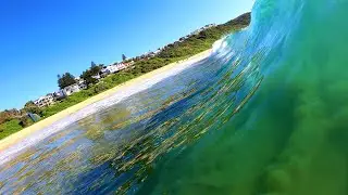 Shorebreak to the left of me, Reefbreak to the right - here I am...