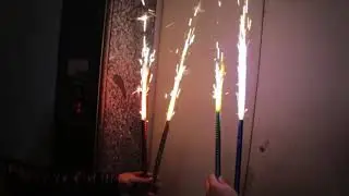 TKR359 Фонтан 25 см цветной