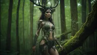 Спокусливий лісовий дух! /Seductive forest spirit! | Stable Diffusion | Girls AI Lookbook