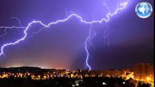 Single Thunderstorm Sound Effect #2 I Single Thunderstorm And lightning Strike Sounds Effect