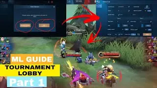 Try this for the successful Tournament Lobby | Full Complete video explaing - MLBB