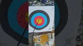 Забытый лук 20 фунтов 😁 и стрелы 350 спайн. Лекарство против страха.