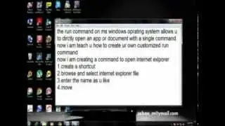 How to Create Your Own Customized Run Commands