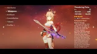 Yoimiya does over 70K with 1 auto attack! (vs Maguu Kenki)