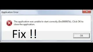 Fix Error 0xc000007b  ( GTA V , Watch Dogs , Far Cry 4 ,...) حل مشكلة