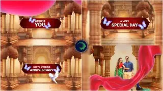 Best Wedding Anniversary video editing in Alight Motion | Best Marriage day wishes