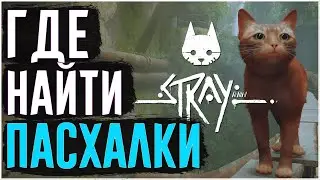Stray | Пасхалки | Где найти пасхалки | Half-Life, Назад в Будущее , Skyrim