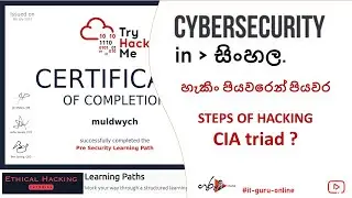 CyberSecurity CIA Triad  explained  #English version CyberSecurity  CIA Triad explained