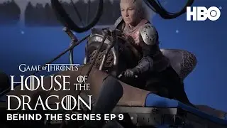 BTS: Rhaenys and Meleys' Great Escape | House of the Dragon (HBO)