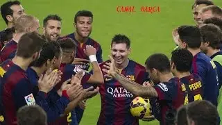FC Barcelona vs Sevilla FC · New record of Messi